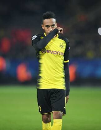 01.11.2017, Fussball Champions League, Saison 2017 2018, Vorrunde, 4. Spieltag, Borussia Dortmund - APOEL Nikosia 1:1, Pierre Emerick Aubameyang (Borussia Dortmund)