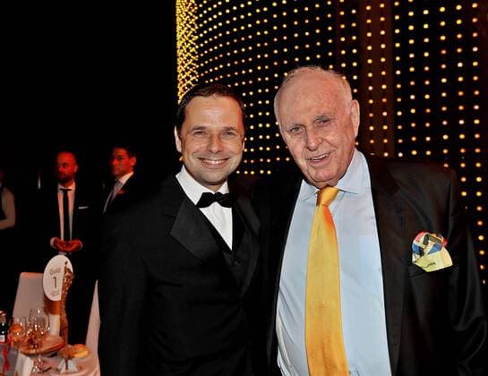 SPORTHILFE - Gala Nacht des Sports 2017 VIENNA,AUSTRIA,02.NOV.17 - VARIOUS SPORTS, SPORTHILFE - Lotterien Sporthilfe-Gala, election of Austrian Sports Personality of the Year. Image shows Philipp Bodzenta and Michael Kuhn. GEPAxpictures xHansxOberlaender