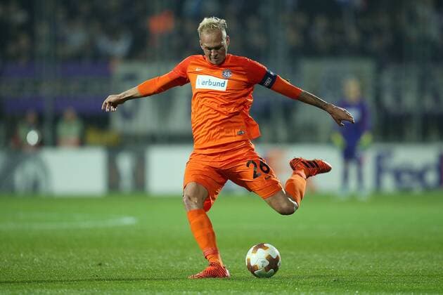 UEFA Europa League - HNK Rijeka vs Austria Wien 02.11.2017., Rijeka, Croatia - UEFA Europa League, group D, round 4, HNK Rijeka - Austria Wien. Raphael Holzhauser.  GoranxStanzl PIXSELL