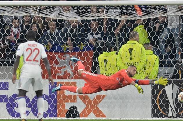 Anthony Lopes lyon FOOTBALL Lyon vs Everton Ligue Europa Phase de goupe 02 11 2017 FredericChambert Panoramic 