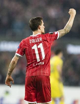 Bilder des Tages - SPORT Köln, 02.11.2017 Torjubel: Simon Zoller (Köln) 1. FC Köln - Bate Borisov