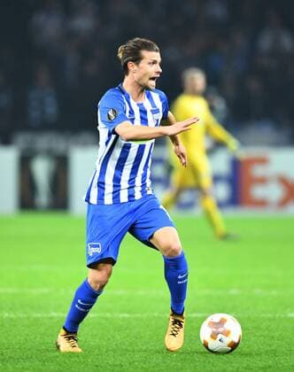 Fussball, Herren, Saison 2017 2018, UEFA Europa League (Gruppe J, 4. Spieltag), Hertha BSC - Sorja Luhansk, Valentin Stocker (Hertha BSC), 02.11. 2017, Copyright: xMatthiasxKochx