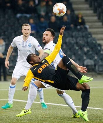 02.11.2017 Stade de Suisse Bern , SCHWEIZ , Saison 2017 2018 Herren Fussball Europa League BSC Young Boys Bern - Dynamo Kiew Roger Assale (Young Boys)