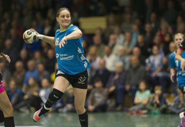 Buxtehuder SV vs TuS Metzingen, Handball, DHB-Pokal, 04.11.17 Lisa Prior (Nr. 36, Buxtehuder SV); Buxtehuder SV vs TuS Metzingen
