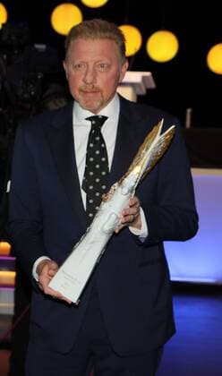 04.11.2017 Frankfurt am Main, Alte Oper Deutscher SportpresseBall Tennislegende Boris Becker wurde 2008 zur Legende des Sports gekürt und erhält heute nachträglich den Pegasos-Preis