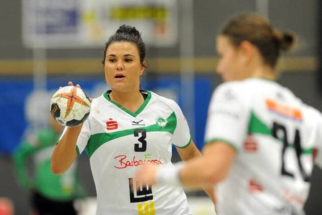 Maxime Struijs (Frisch Auf Goeppingen) -- Handball --- DHB-Pokal 3. Runde, Frauen --- HSG Bad Wildungen Vipers vs Frisch Auf! Goeppingen --- 04.11.2017, Bad Wildungen Copyright: xEibner-Pressefoto RolandxSippelx EP_RSL