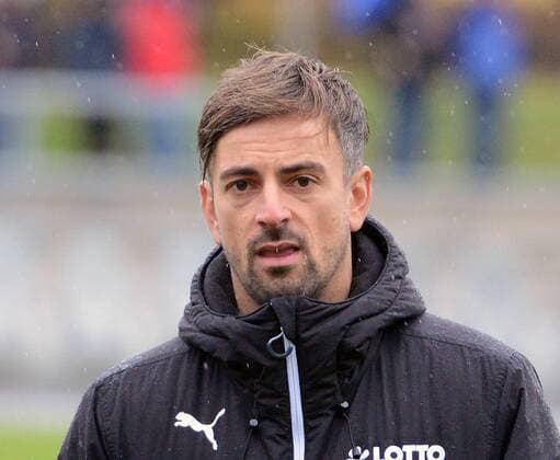 05.11.2017, xhbx, Fussball 1.Bundesliga Frauen, 1.FFC Frankfurt - SV Werder Bremen, emspor v.l. Trainer Niko Arnautis (1.FFC Frankfurt) Frankfurt am Main
