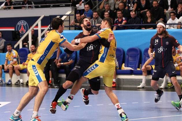 Nikola Karabatic Paris HANDBALL Paris Saint Germain Handball vs PGE Vive Kielce Velux EHF Champions League 6eme journee 05 11 2017 KevinDomas Panoramic 