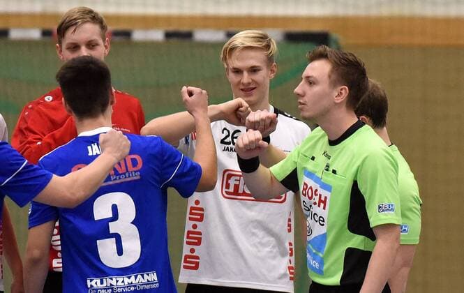 05.11.2017, xpsx, Handball A-Jugend 1.Bundesliga, HSG Hanau - TVG Junioren Akademie v.l. Hanau Hessen Deutschland