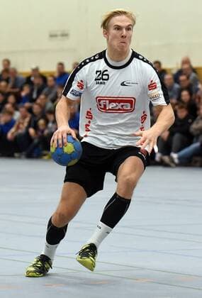 05.11.2017, xpsx, Handball A-Jugend 1.Bundesliga, HSG Hanau - TVG Junioren Akademie v.l. Lukas Schmitt (Hanau) Hanau Hessen Deutschland