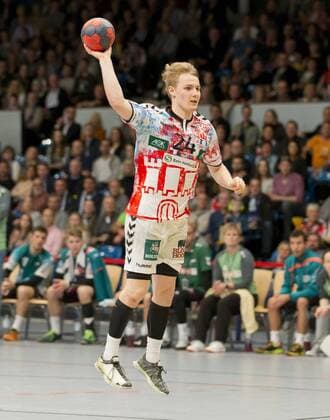 Handball Handball 3.Liga Nord 2017 2018 - Handball Sportverein Hamburg vs. Oranienburger HC Christopher Rix (Hamburg), Sporthalle Hamburg Hamburg