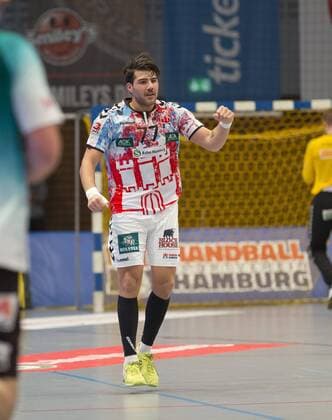 Handball Handball 3.Liga Nord 2017 2018 - Handball Sportverein Hamburg vs. Oranienburger HC Kevin Herbst (Hamburg), Sporthalle Hamburg Hamburg