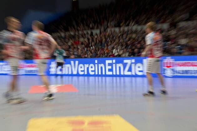 Handball Handball 3.Liga Nord 2017 2018 - Handball Sportverein Hamburg vs. Oranienburger HC Fans, Spieler und Bandenwerbung vom Hamburg Handball EinVereineinZiel Sporthalle Hamburg Hamburg