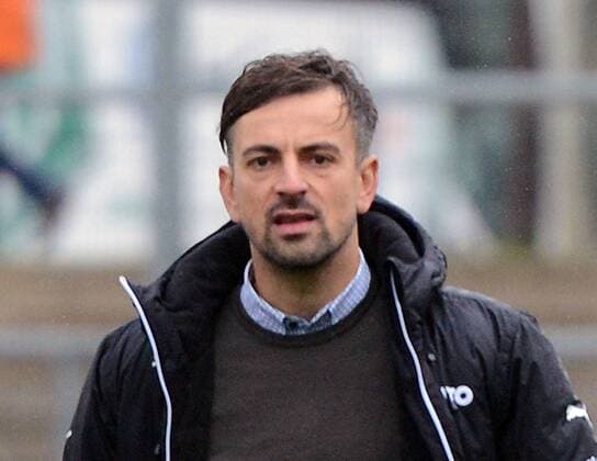 05.11.2017, xhbx, Fussball 1.Bundesliga Frauen, 1.FFC Frankfurt - SV Werder Bremen, emspor v.l. Trainer Niko Arnautis (1.FFC Frankfurt) Frankfurt am Main