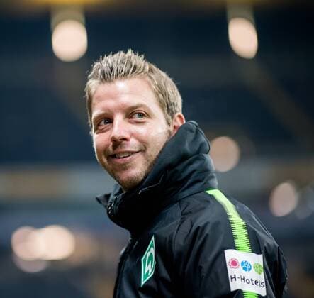 3. November 2017: Frankfurt, Commerzbank-Arena: Fussball 1. Bundesliga, 11. Spieltag: Eintracht Frankfurt - SV Werder Bremen: Bremens Trainer Interimstrainer Florian Kohfeldt.