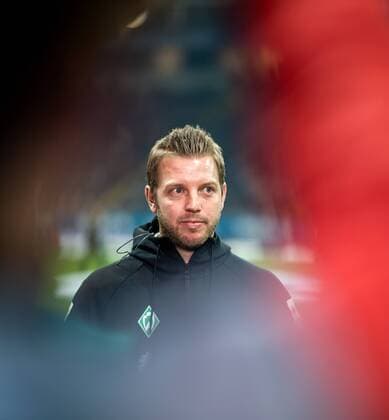3. November 2017: Frankfurt, Commerzbank-Arena: Fussball 1. Bundesliga, 11. Spieltag: Eintracht Frankfurt - SV Werder Bremen: Bremens Trainer Interimstrainer Florian Kohfeldt.