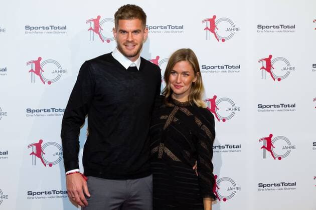 Simon und Laura Terodde bei der 10 Jahre Sports Total Gala am 05.11.2017 in Köln. 10 Jahre Sports Total Gala, 2017-11-05 in Köln