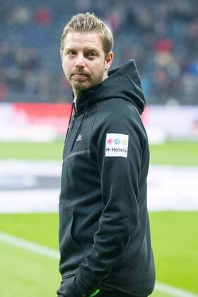 Trainer Florian KOHFELDT (HB) gibt sein Debuet in der Bundesliga, Fussball 1. Bundesliga, 11. Spieltag, Eintracht Frankfurt (F) - SV Werder Bremen (HB) 2:1, am 03.11.2017 in Frankfurt Deutschland. Â