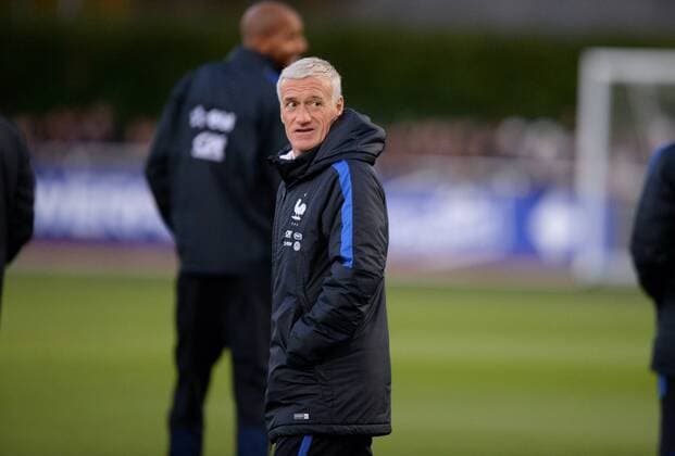 Didier Deschamps FOOTBALL Entrainement Equipe de France Clairefontaine 06 11 2017 AnthonyBIBARD FEP Panoramic 