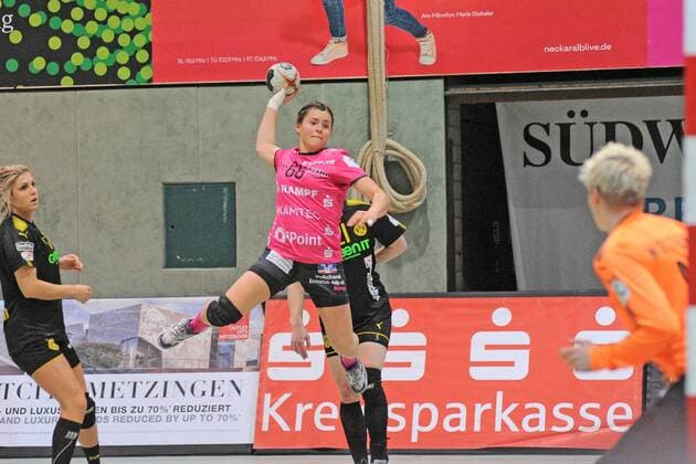 Katharina Beddies (TuSies Metzingen 66) TusSies Metzingen,Handball,Ligaspiel,08.11.2017, Foto:TBaur Eibner Metzingen Copyright: xBaurT Eibner-Pressefotox EP_ToBa