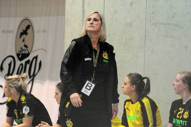 Ildiko Barna (Borussia Dortmund Trainerin) TusSies Metzingen,Handball,Ligaspiel,08.11.2017, Foto:TBaur Eibner Metzingen Copyright: xBaurT Eibner-Pressefotox EP_ToBa