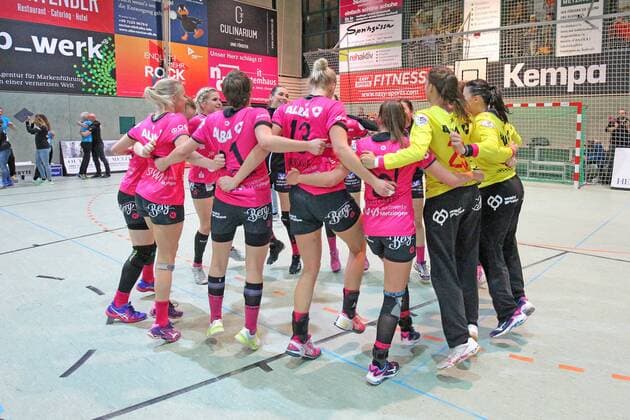 jubel bei den Tussies TusSies Metzingen,Handball,Ligaspiel,08.11.2017, Foto:TBaur Eibner Metzingen Copyright: xBaurT Eibner-Pressefotox EP_ToBa