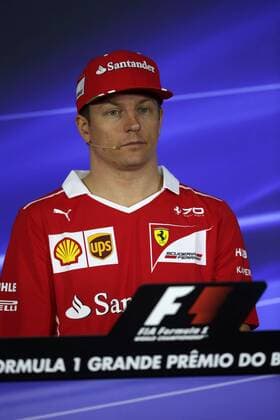 09.11.2017 - Kimi Raikkonen (FIN) Scuderia Ferrari SF70H Brazilian Grand Prix, Sao Paulo, Interlagos 9 - 12 November 2017 09.11.2017 - Kimi Raikkonen (FIN) Scuderia Ferrari SF70H 