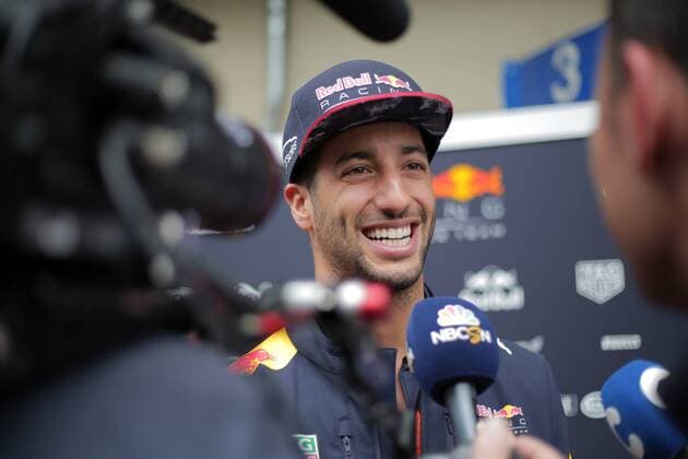 09.11.2017 - Daniel Ricciardo (AUS) Red Bull Racing RB13 Brazilian Grand Prix, Sao Paulo, Interlagos 9 - 12 November 2017 09.11.2017 - Daniel Ricciardo (AUS) Red Bull Racing RB13 