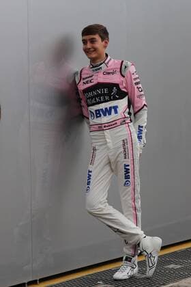 09.11.2017 - George Russell (GBR) Test Driver, Sahara Force India F1 VJM010 Brazilian Grand Prix, Sao Paulo, Interlagos 9 - 12 November 2017 09.11.2017 - George Russell (GBR) Test Driver, Sahara Force India F1 VJM010 