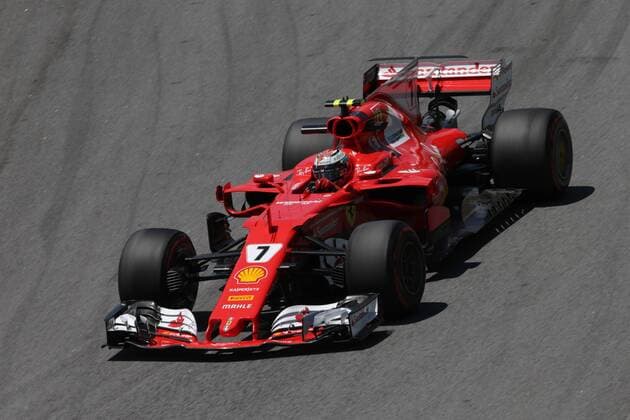 10.11.2017 - Free Practice 1, Kimi Raikkonen (FIN) Scuderia Ferrari SF70H Brazilian Grand Prix, Sao Paulo, Interlagos 9 - 12 November 2017 10.11.2017 - Free Practice 1, Kimi Raikkonen (FIN) Scuderia Ferrari SF70H 