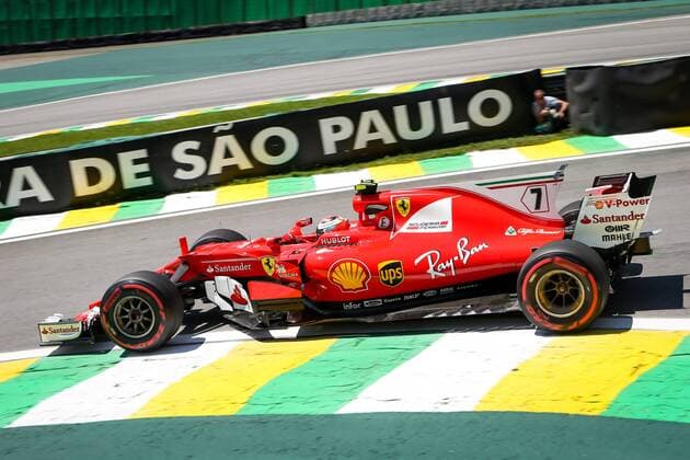 Motorsports: FIA Formula One World Championship WM Weltmeisterschaft 2017, Grand Prix of Brazil, 7 Kimi Raikkonen (FIN, Scuderia Ferrari), Sao Paulo Brazil