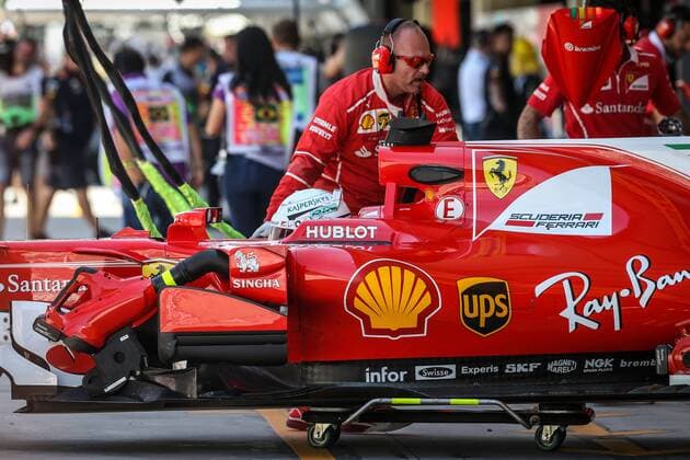 Motorsports: FIA Formula One World Championship WM Weltmeisterschaft 2017, Grand Prix of Brazil, 5 Sebastian Vettel (GER, Scuderia Ferrari), Sao Paulo Brazil