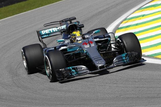 Motorsports: FIA Formula One World Championship WM Weltmeisterschaft 2017, Grand Prix of Brazil, 44 Lewis Hamilton (GBR, Mercedes AMG Petronas F1 Team), Sao Paulo Brazil