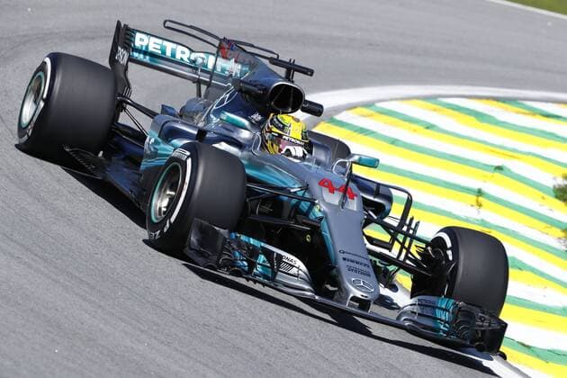 Motorsports: FIA Formula One World Championship WM Weltmeisterschaft 2017, Grand Prix of Brazil, 44 Lewis Hamilton (GBR, Mercedes AMG Petronas F1 Team), Sao Paulo Brazil