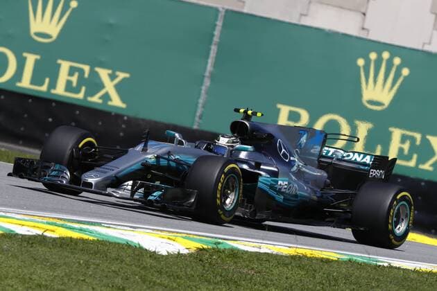 Motorsports: FIA Formula One World Championship WM Weltmeisterschaft 2017, Grand Prix of Brazil, 77 Valtteri Bottas (FIN, Mercedes AMG Petronas F1 Team), Sao Paulo Brazil