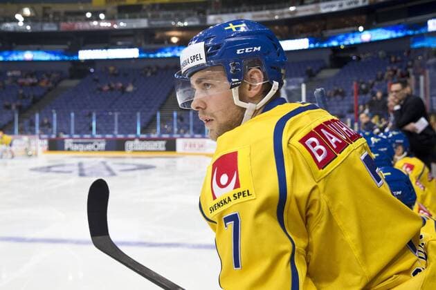 Eishockey, Karjala Cup, Kanada - Schweden Patrik Cehlin 7, Sweden during their Icehockey Karjala tournament Canada vs. Sweden match in Hartwall Arena 10. November 2017 in Helsinki, Finland.  Copyright: xTomixHänninenx NP24_np24SPO1032591099