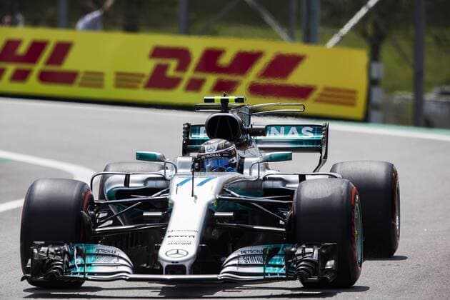 November 10, 2017 - Sao Paulo, Sao Paulo, Brazil - Nov, 2017 - Sao Paulo, Sao Paulo, Brazil - VALTTERI BOTTAS Mercedes AMG. Free practice this Friday (10), for the Brazilian Grand Prix of Formula One that takes place next Sunday at the Autodromo de Interlagos in SoÂ£o Paulo. Free practice for the Formula One GP Brazil - ZUMAc168 20171110_zap_c168_030 Copyright: xMarceloxChellox