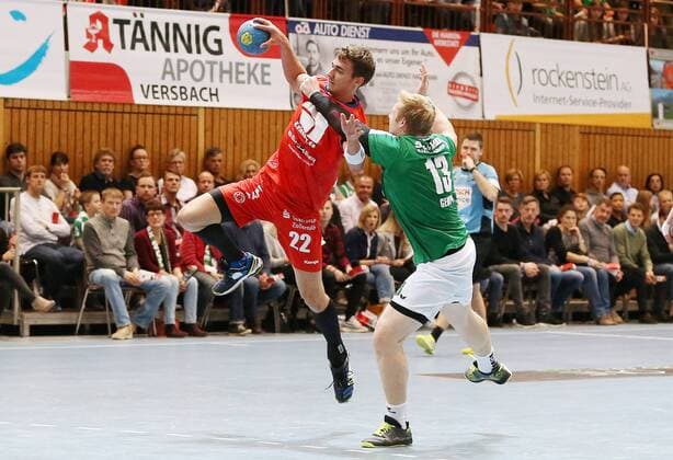 vl. Jona Schoch (HBW Balingen-Weilstetten), Patrick Gempp (DJK Rimpar Woelfe) Wuerzburg Copyright: xScheuring xEibner-Pressefotox EP_WSE