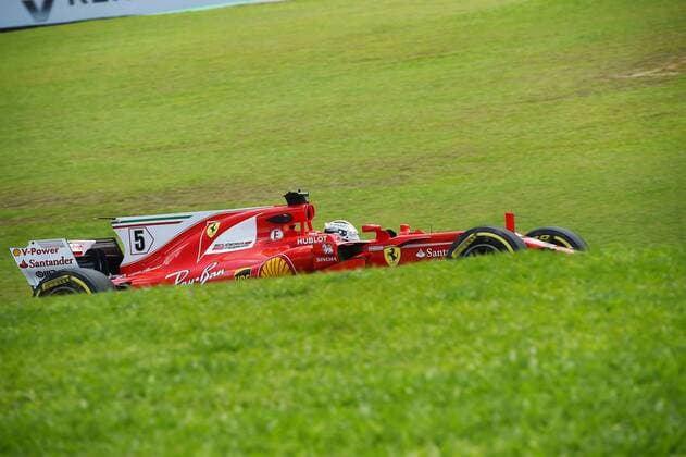 Sebastian Vettel (GER 5), Scuderia Ferrari, Grosser Preis von Brasilien 2017, 2tes freies Training, Motorsport, Formel 1, 10.11.2017, Interlagos Copyright: xEIBNER JERRYxANDREx EP_JAE