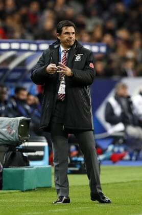 Fußball, Frankreich - Wales Wales Chris Coleman looks on during the International Friendly Länderspiel match at the Stade de France, Paris . Picture date: 10th November 2017. Picture credit should read: David Klein Sportimage EDITORIAL USE ONLY. No use with unauthorised audio, video, data, fixture lists, club league logos or live services. Online in-match use limited to 120 images, no video emulation. No use in betting, games or single club league player publications.