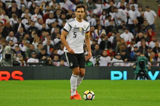 Mats Hummels (Deutschland Germany) - 10.11.2017: England vs. Deutschland, Freundschaftsspiel, Wembley Stadium