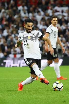 Ilkay Guendogan (Deutschland, Germany) - 10.11.2017: England vs. Deutschland, Freundschaftsspiel, Wembley Stadium