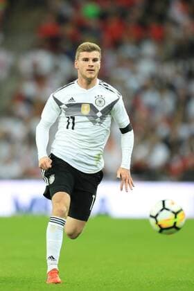 10th November 2017, Wembley Stadium, London, England; International football friendly, England versus Germany; Timo Werner of Germany  ActionPlus11949258
