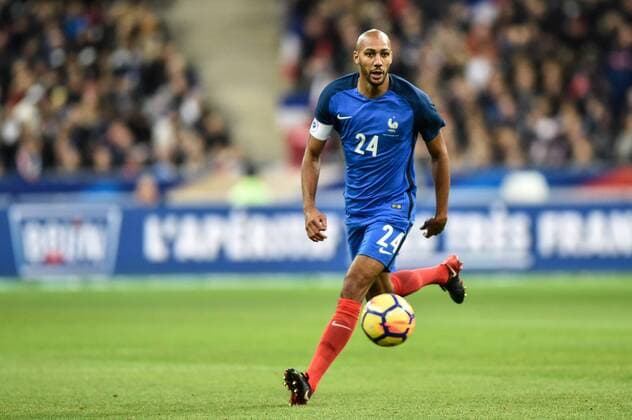 Fußball, Frankreich - Wales Steven Nzonzi (fr) FOOTBALL : France vs Pays de Galles - Match Amical - St Denis - 10 11 2017 ThierryBreton Panoramic 
