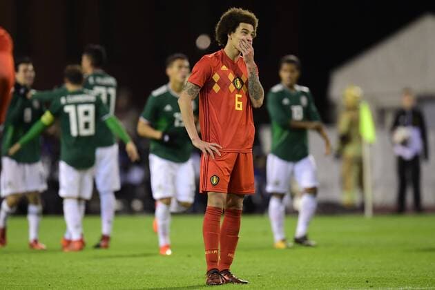 Axel Witsel midfielder of Belgium FOOTBALL : Belgique vs Mexique - Amical - Bruxelles - 10 11 2017 PhotoNews Panoramic  775065357