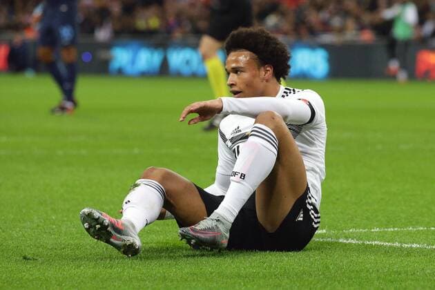 London , Fußball Länderspiel England vs. Deutschland , Leroy Sane ( GER )