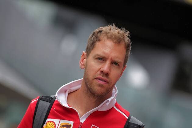 11.11.2017 - Sebastian Vettel (GER) Scuderia Ferrari SF70H Brazilian Grand Prix, Sao Paulo, Interlagos 9 - 12 November 2017 11.11.2017 - Sebastian Vettel (GER) Scuderia Ferrari SF70H 