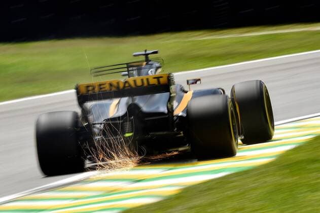 Nico Huelkenberg, Renault F1 Team, formula 1 GP, Brasilien in Sao Paulo Interlagos, 12.11.2017 Photo:mspb Jerry Andre Nico Huelkenberg, formula 1 GP, Brasilien