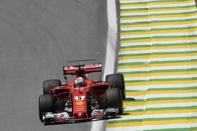 Motorsports: FIA Formula One World Championship WM Weltmeisterschaft 2017, Grand Prix of Brazil, 5 Sebastian Vettel (GER, Scuderia Ferrari), Sao Paulo Brazil