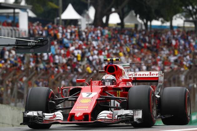 Motorsports: FIA Formula One World Championship WM Weltmeisterschaft 2017, Grand Prix of Brazil, 7 Kimi Raikkonen (FIN, Scuderia Ferrari), Sao Paulo Brazil